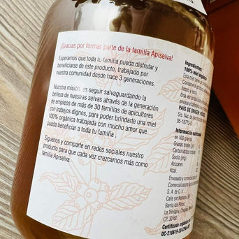 Miel de Abeja Orgánica Chiapaneca 1.3kg